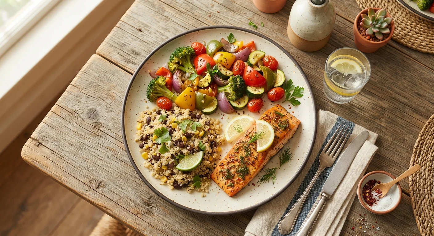 Building a Balanced Plate Without Following a Formal Diet