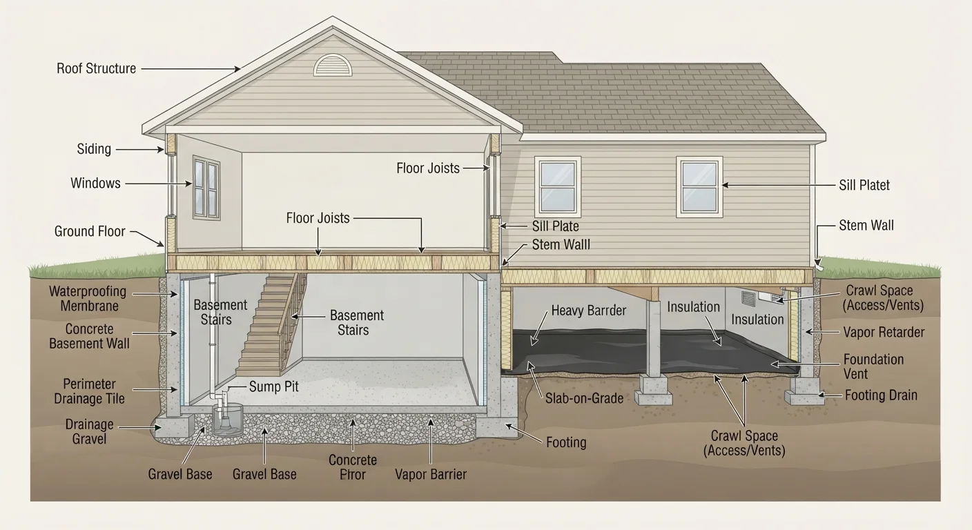 Crawl Space or Basement: How Each Affects Your Maintenance Routine