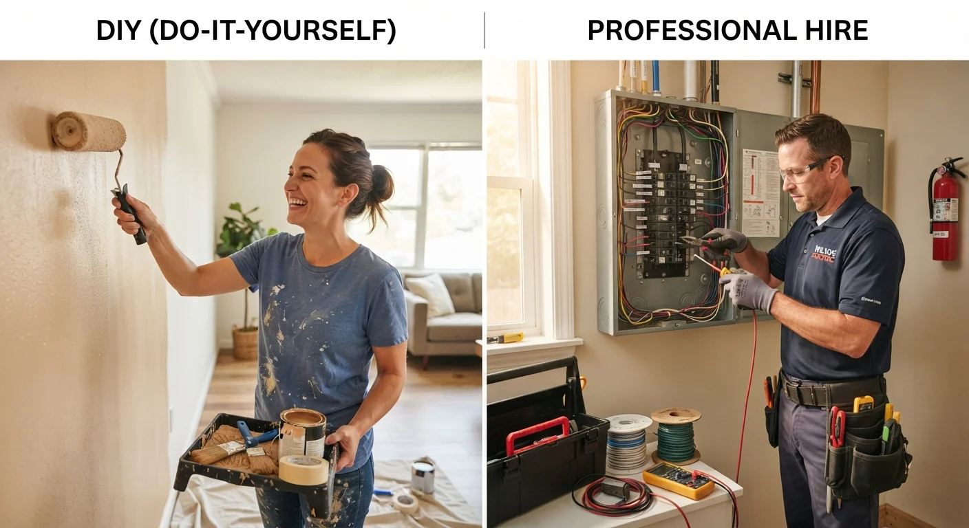 DIY vs. Hiring Out: How to Decide What You Should Actually Tackle Yourself