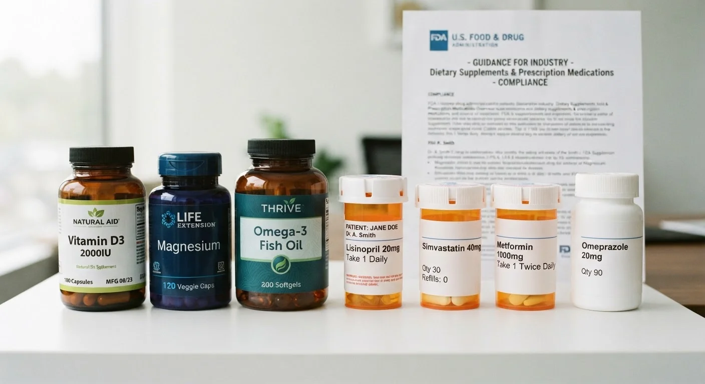 How the FDA Regulates Supplements Differently From Drugs