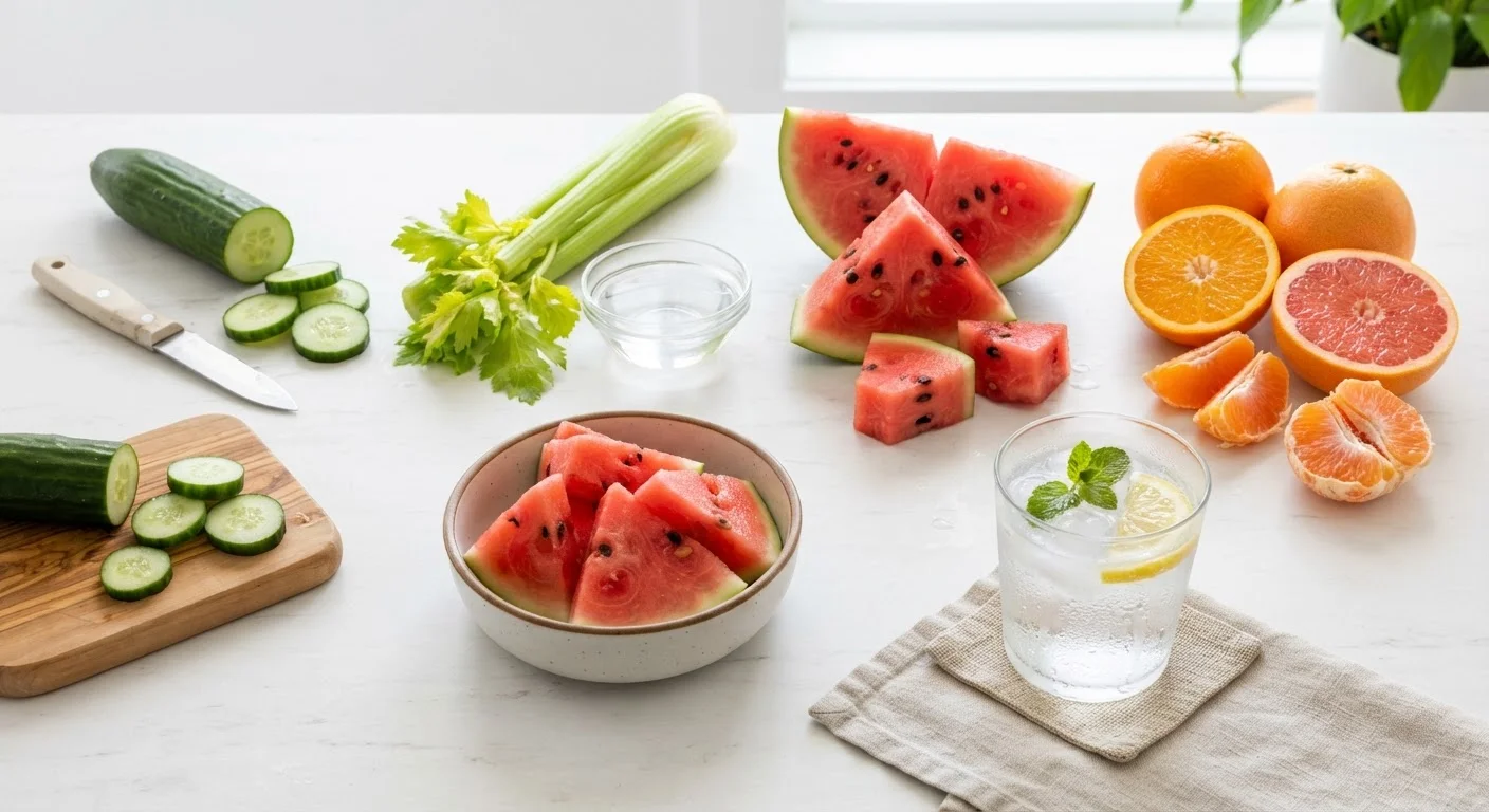 Hydration and Food: How What You Eat Affects Your Water Balance