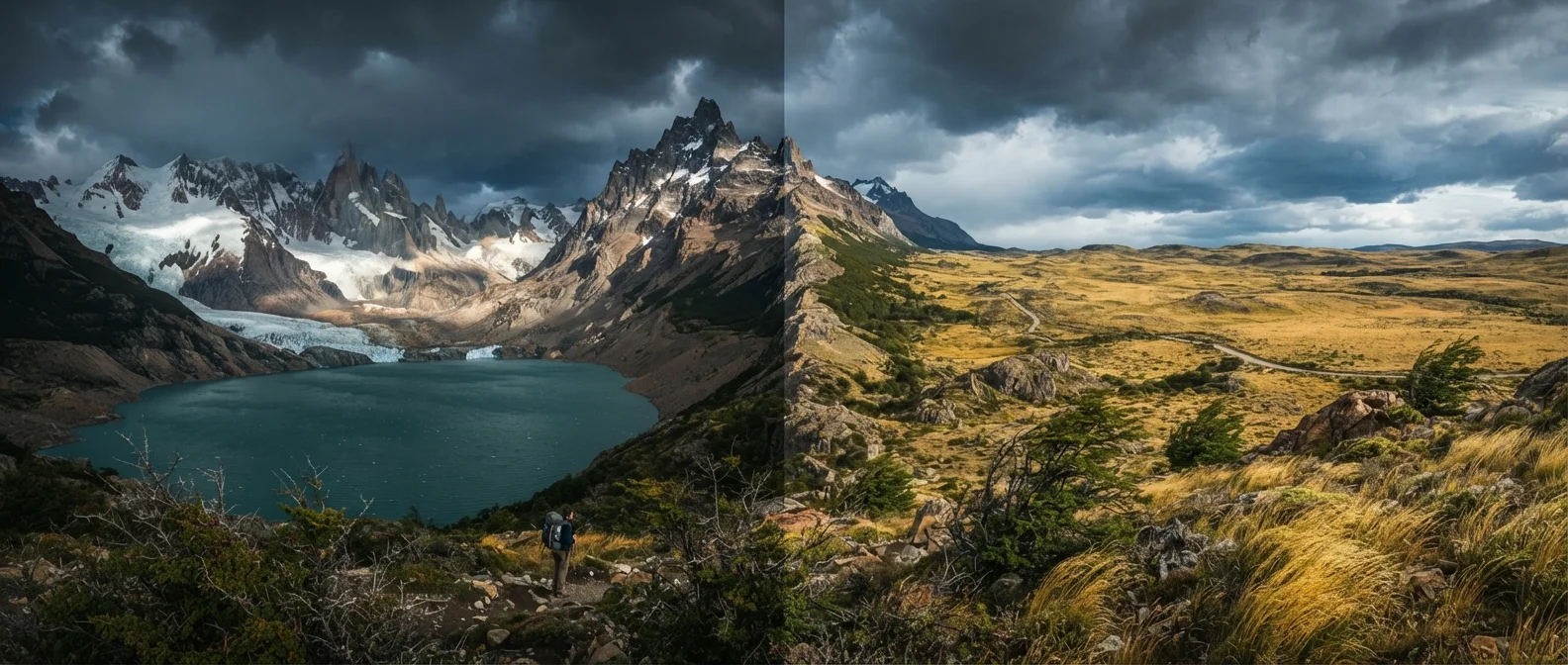 Patagonia: Argentina vs. Chile, Compared Side by Side