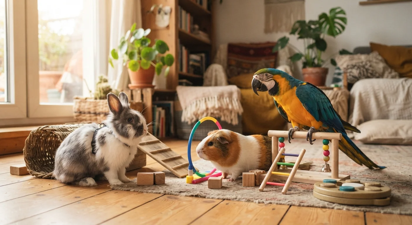 Small Pets and Training: What's Possible With Rabbits, Guinea Pigs, and Birds