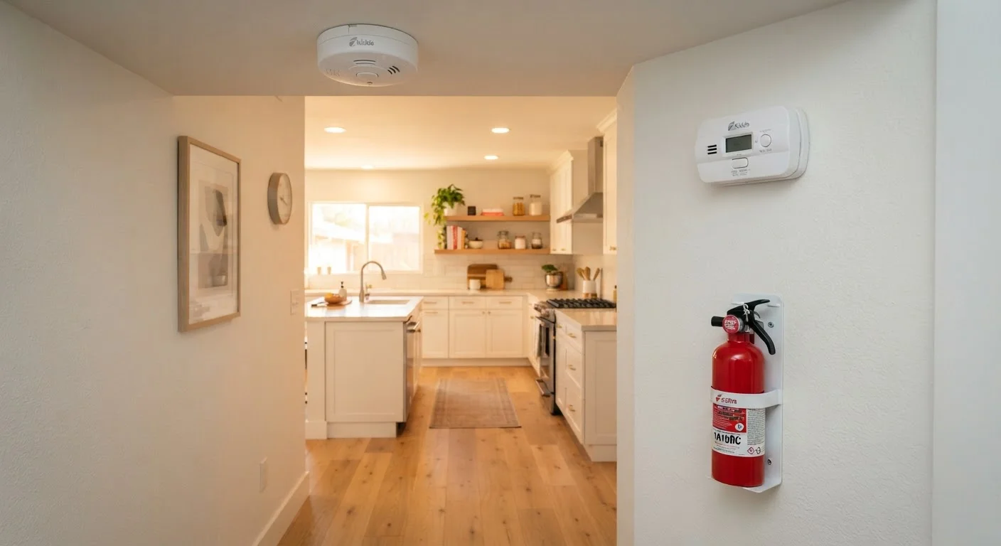 Smoke Detectors, CO Alarms, and Fire Extinguishers: A Home Safety Maintenance Guide