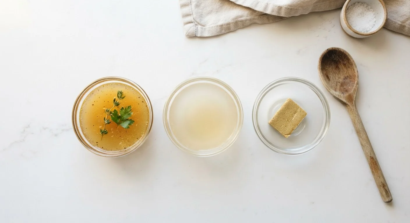 Stock, Broth, and Bouillon: What You're Actually Buying and Using