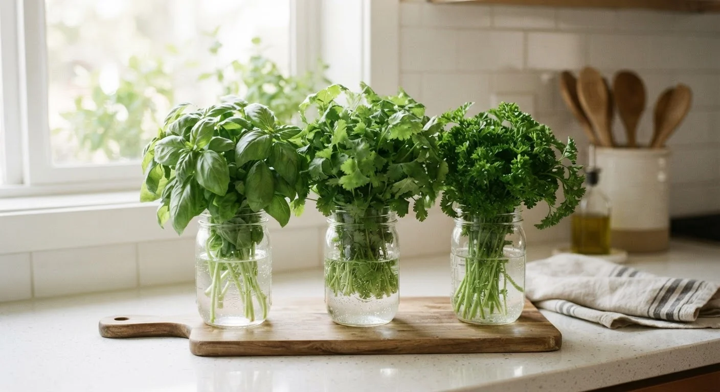 Storing Fresh Herbs So They Actually Last the Week