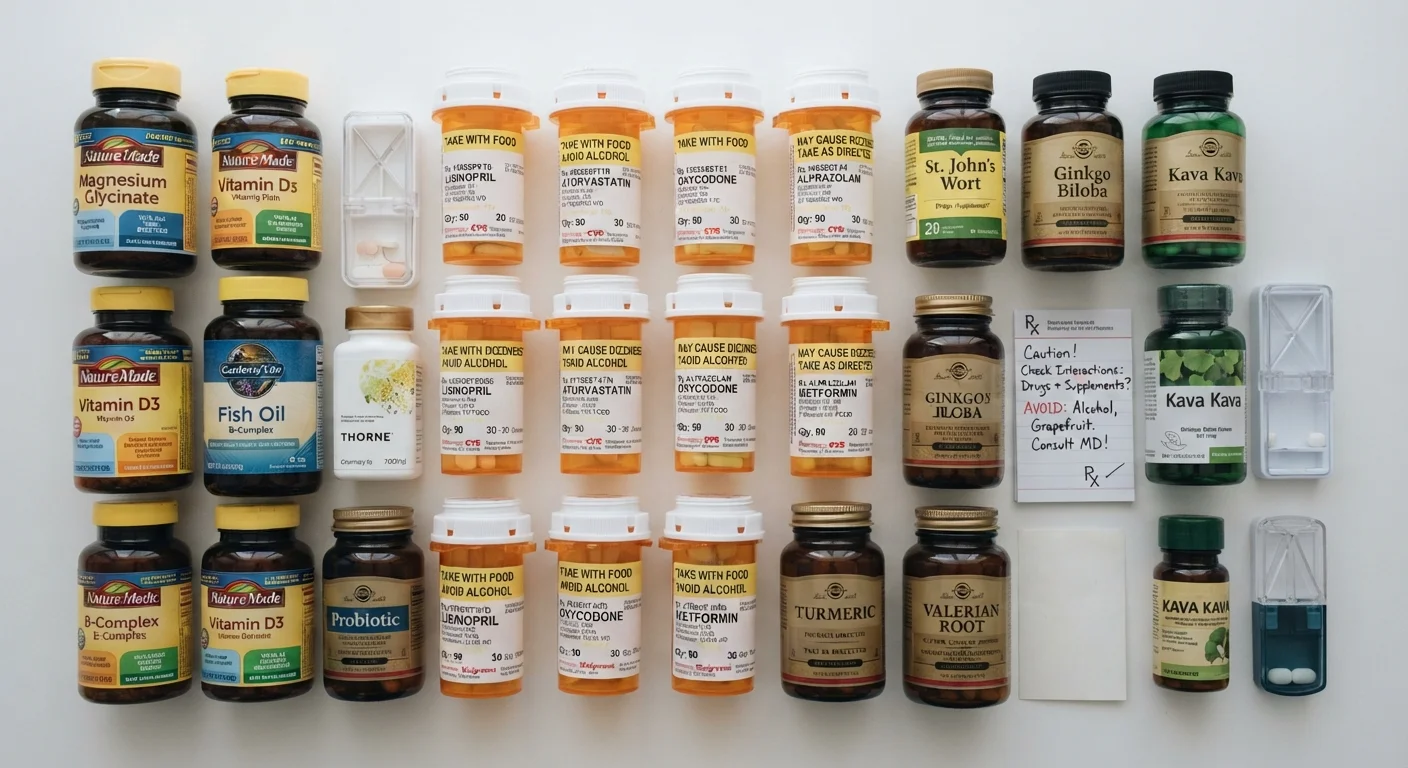 Supplements and Medications: When They Don't Mix