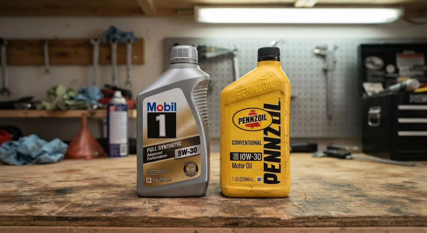 Synthetic vs. Conventional Motor Oil