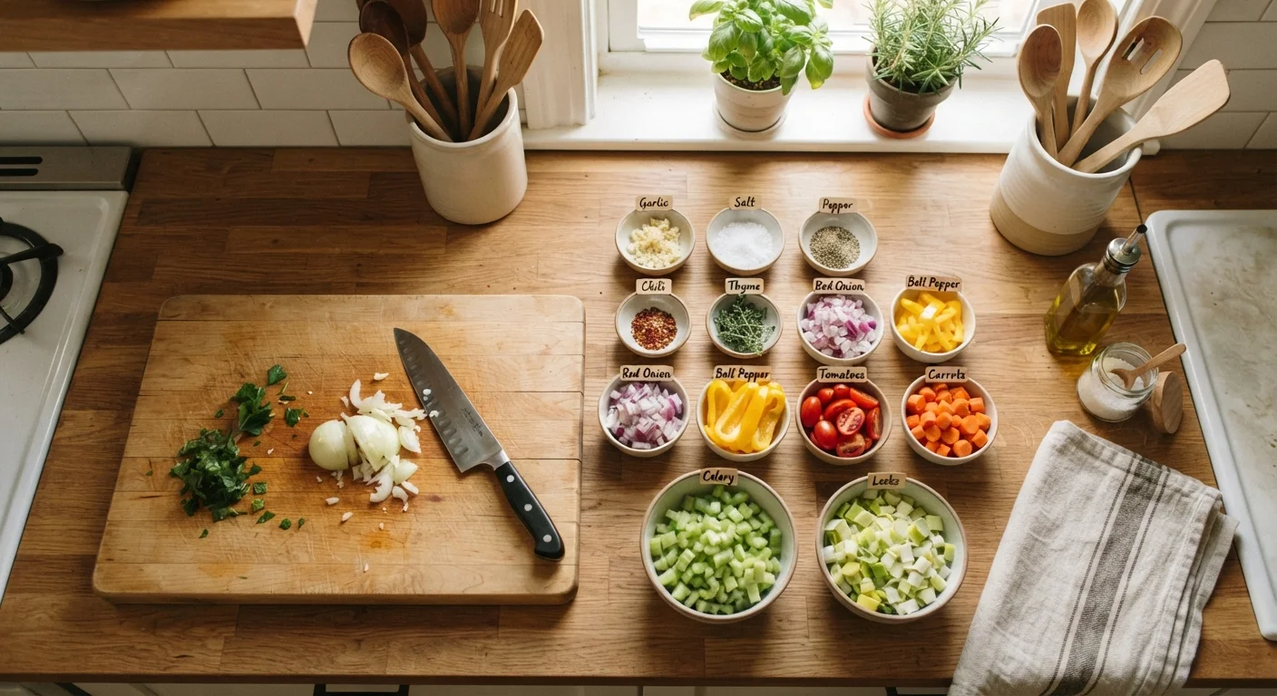 The Case for Mise en Place in a Home Kitchen