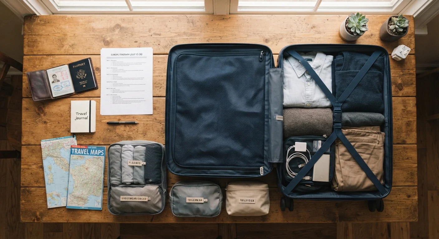 Trip Planning End to End: Research, Booking, Packing, and Arriving Ready