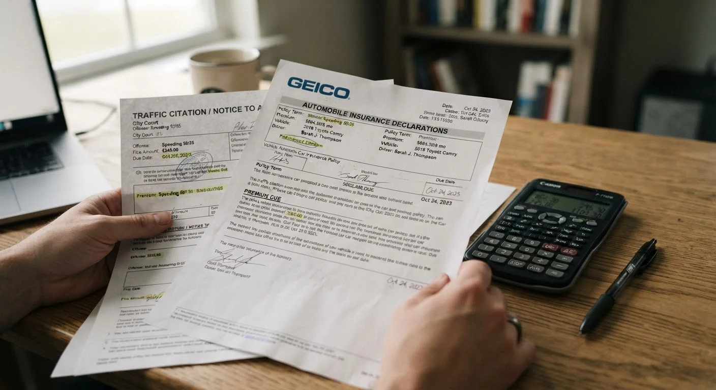 What Happens to Your Insurance Rate After a Ticket or At-Fault Accident?