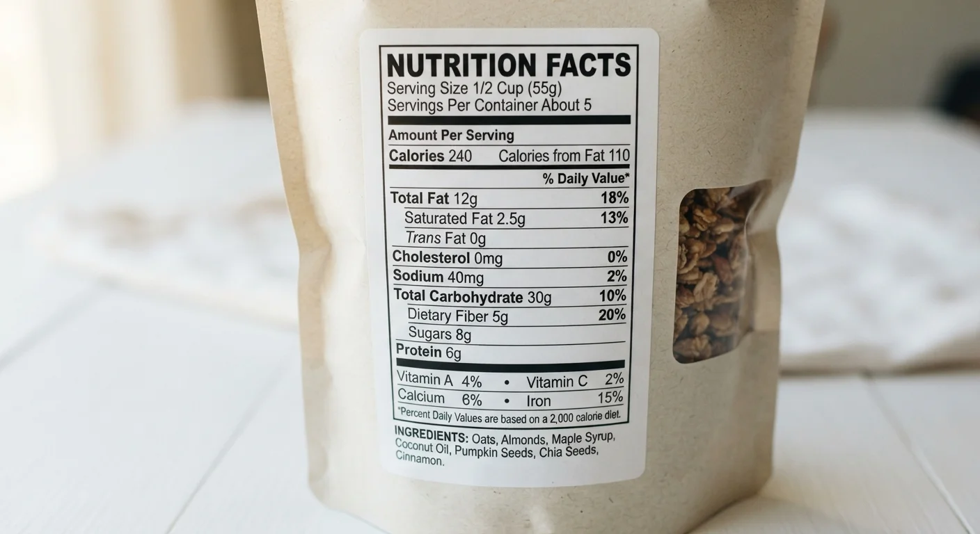 What the Nutrition Facts Label Is Actually Telling You