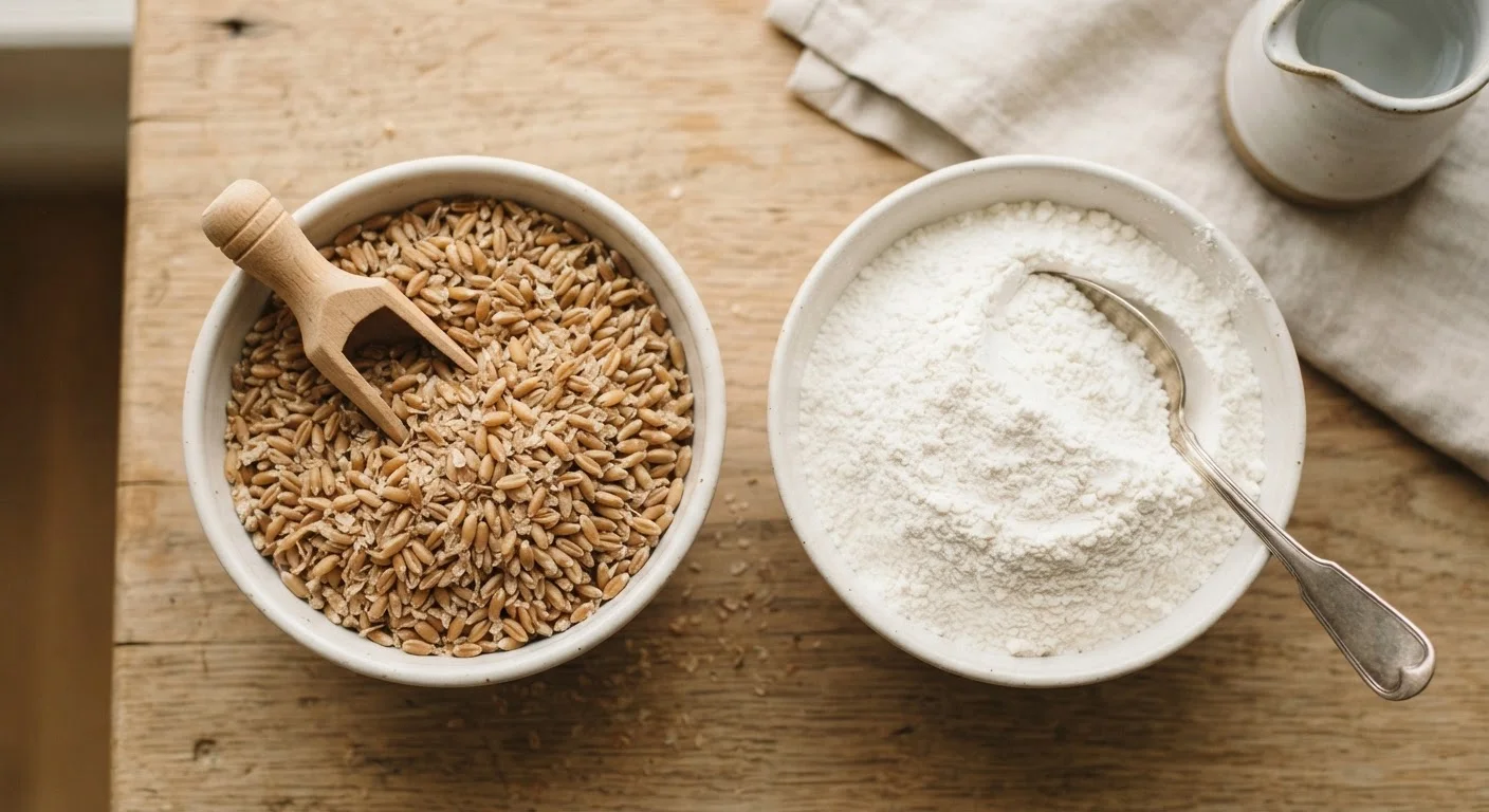 Whole Grains vs. Refined Grains: What Changes When Grain Is Processed