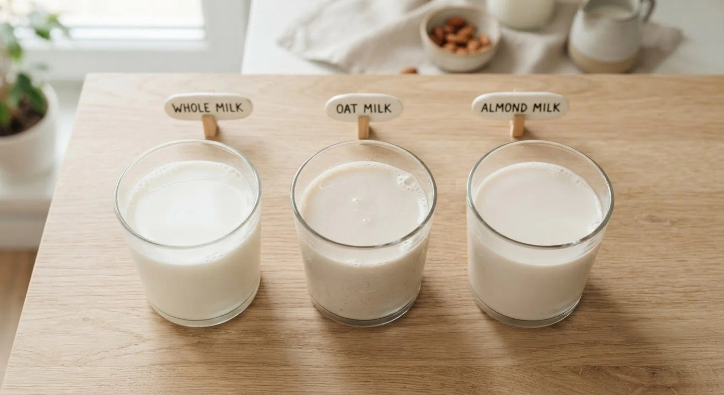 Whole Milk, Oat Milk, Almond Milk: Understanding the Differences on the Shelf