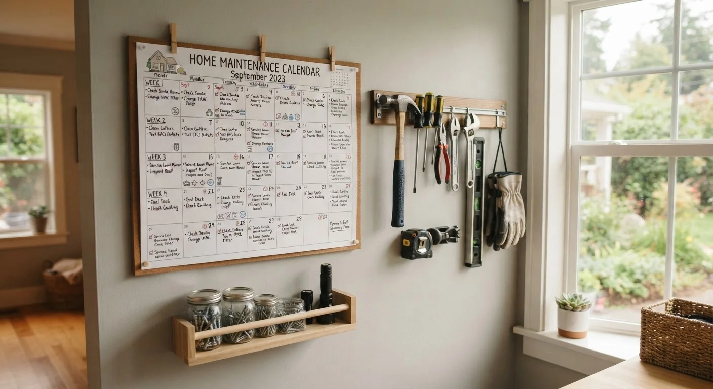 Your Home's Annual Maintenance Calendar, Month by Month